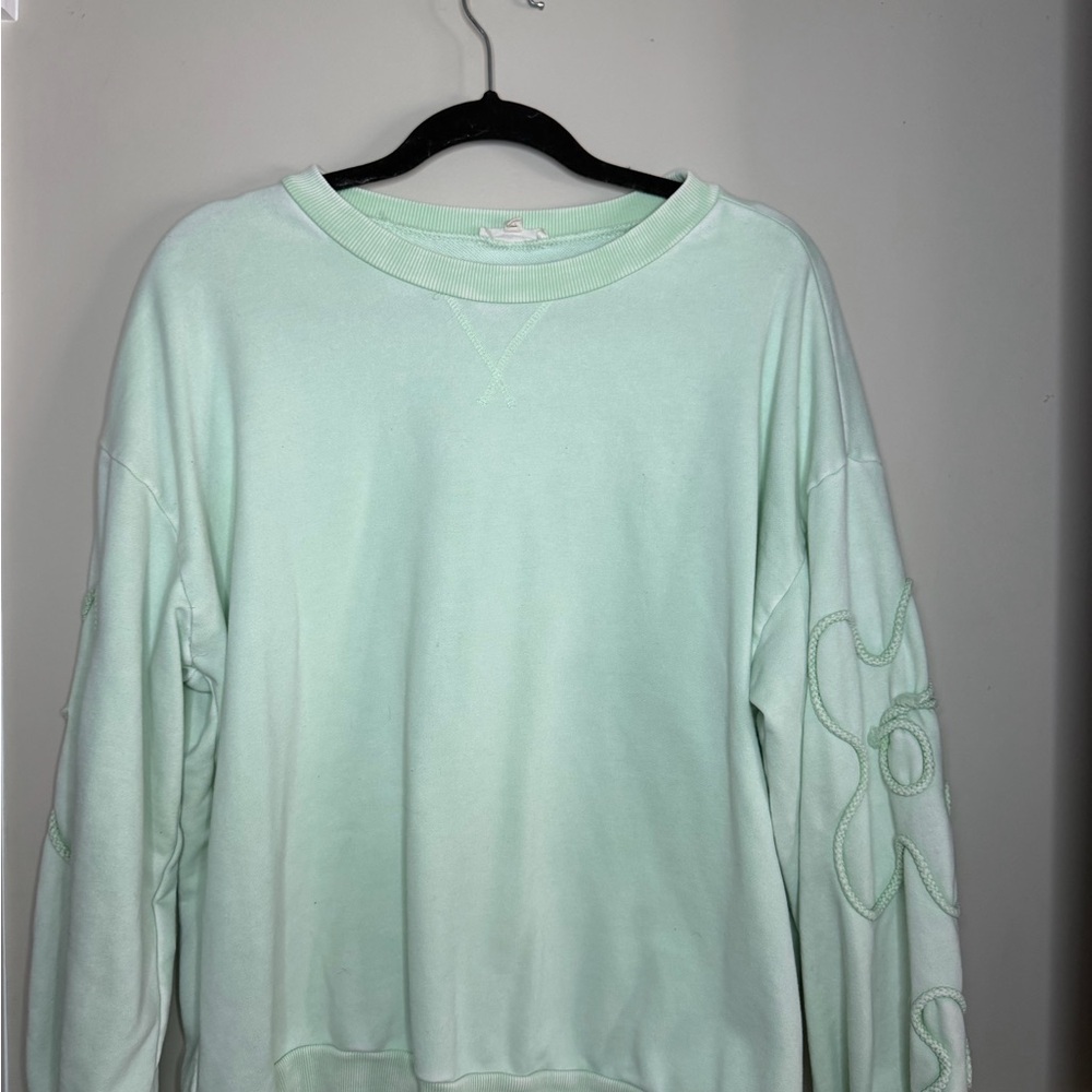 Easel Mint Green Sweatshirt
